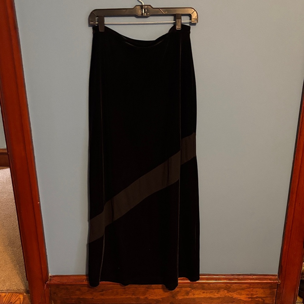 Vintage velvet Express skirt